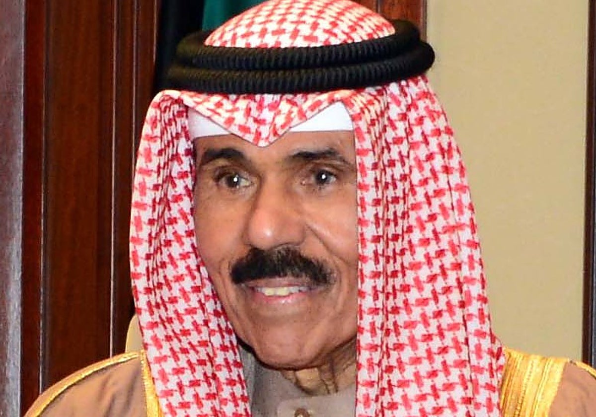 El emir de Kuwait, Nauaf al Ahmed al Sabá