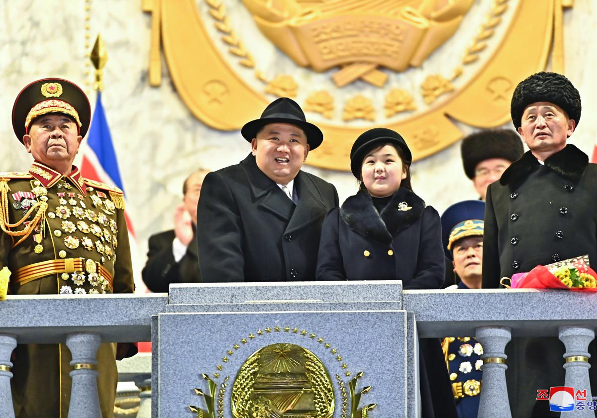 El líder norcorano Kim Jong Un, en una foto de febrero de este año