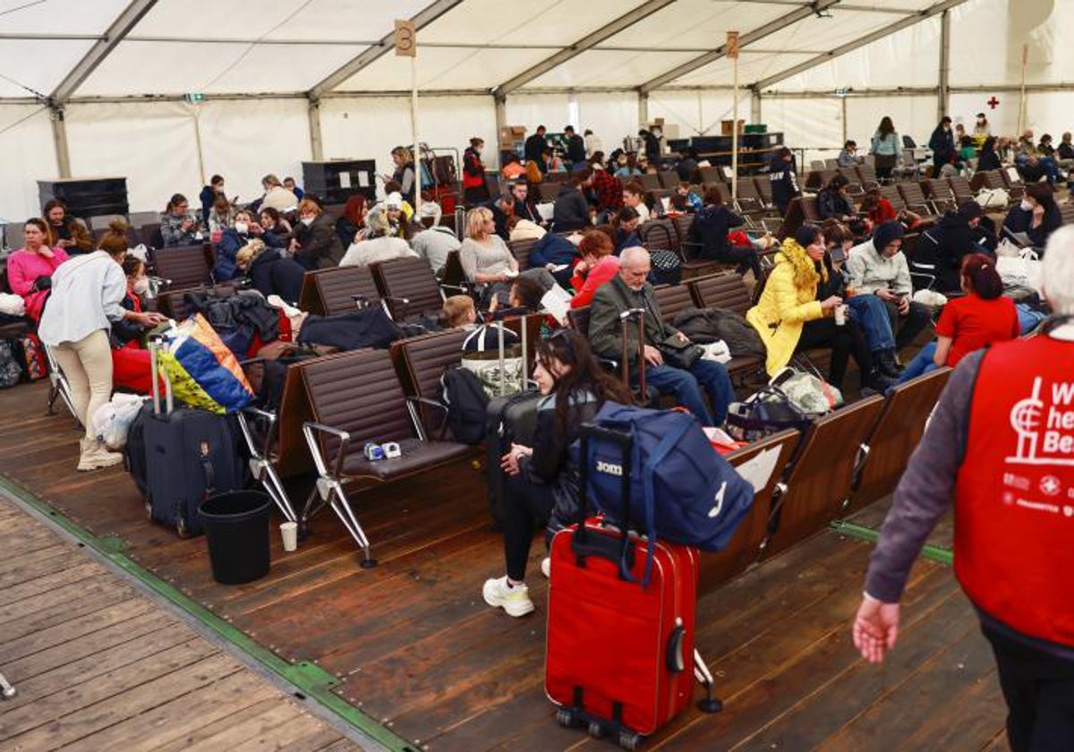 Refugiados ucranianos en Alemania