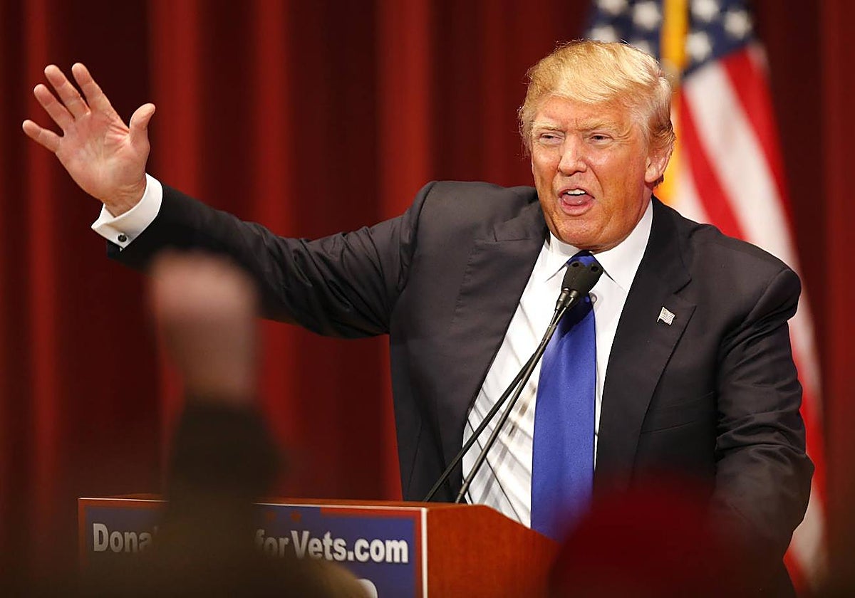 El expresidente de Estados Unidos, Donald Trump