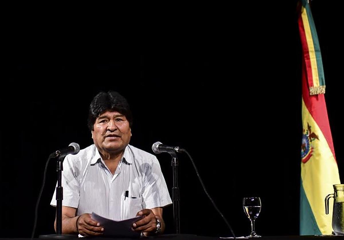 El expresidente boliviano Evo Morales en una imagen de archivo de 2019