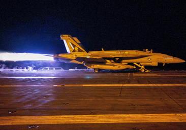 EE.UU. bombardea emplazamientos de misiles de los hutíes en Yemen