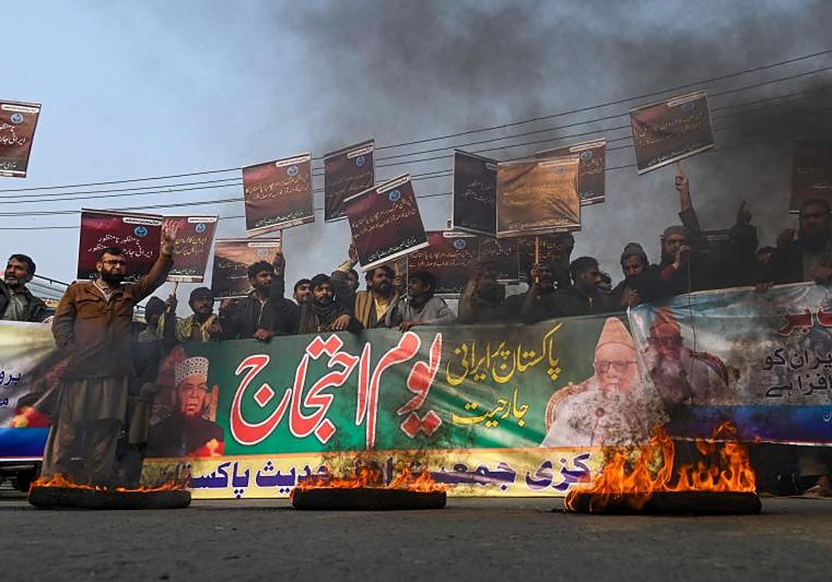 Protestas en Pakistán tras los ataques