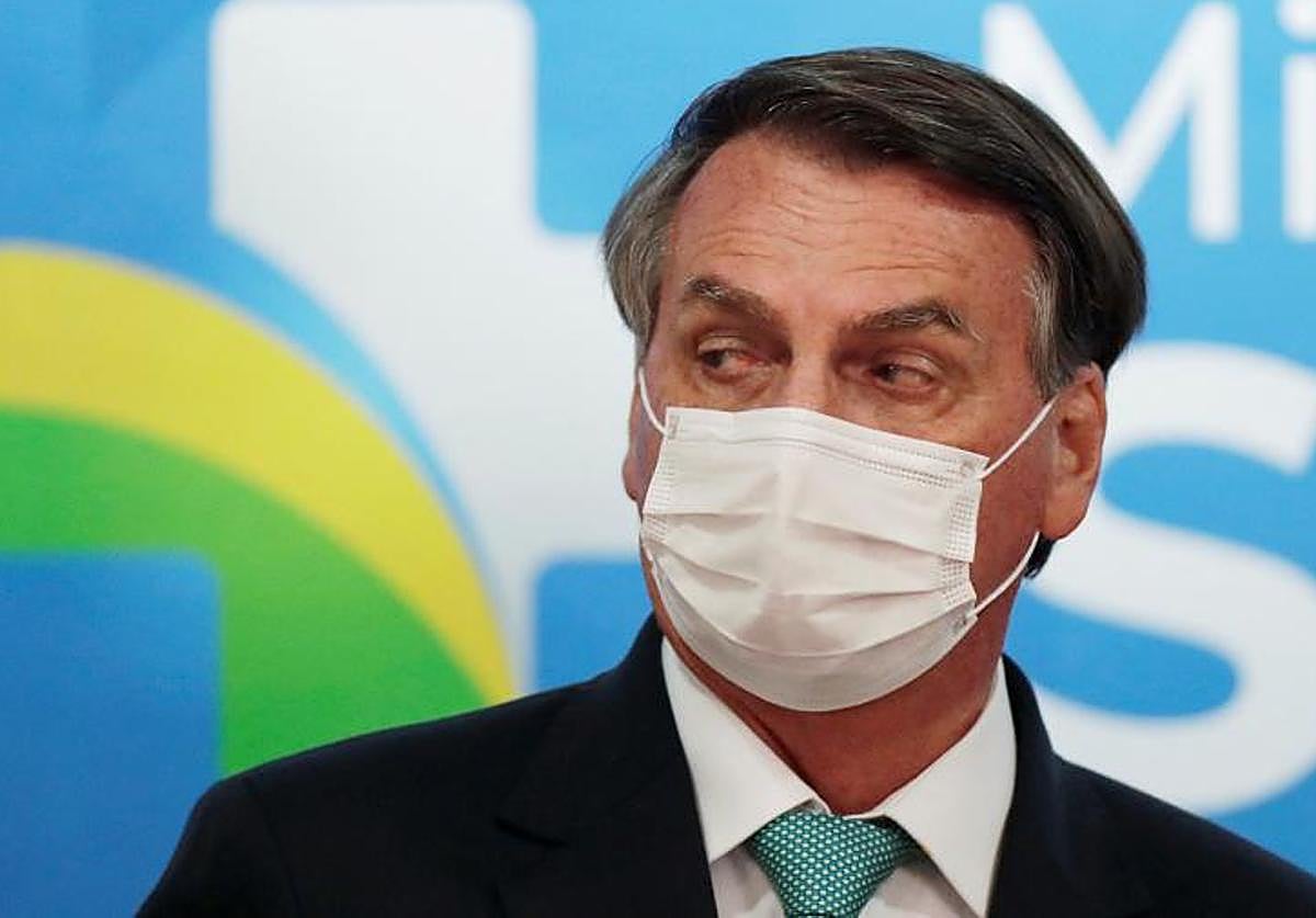 El expresidente de Brasil, Jair Bolsonaro