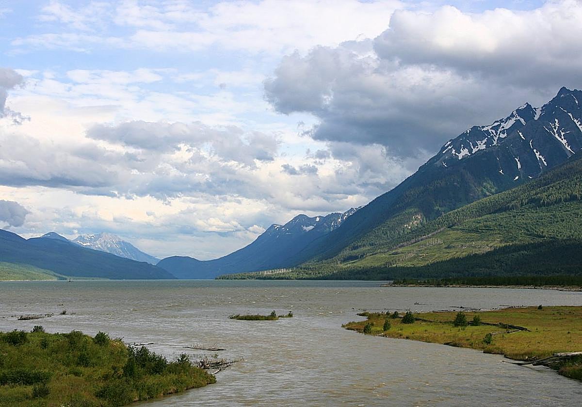 Montañas en la Columbia Británica