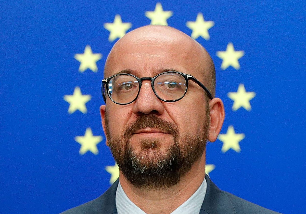 El presidente del Consejo Europeo, Charles Michel