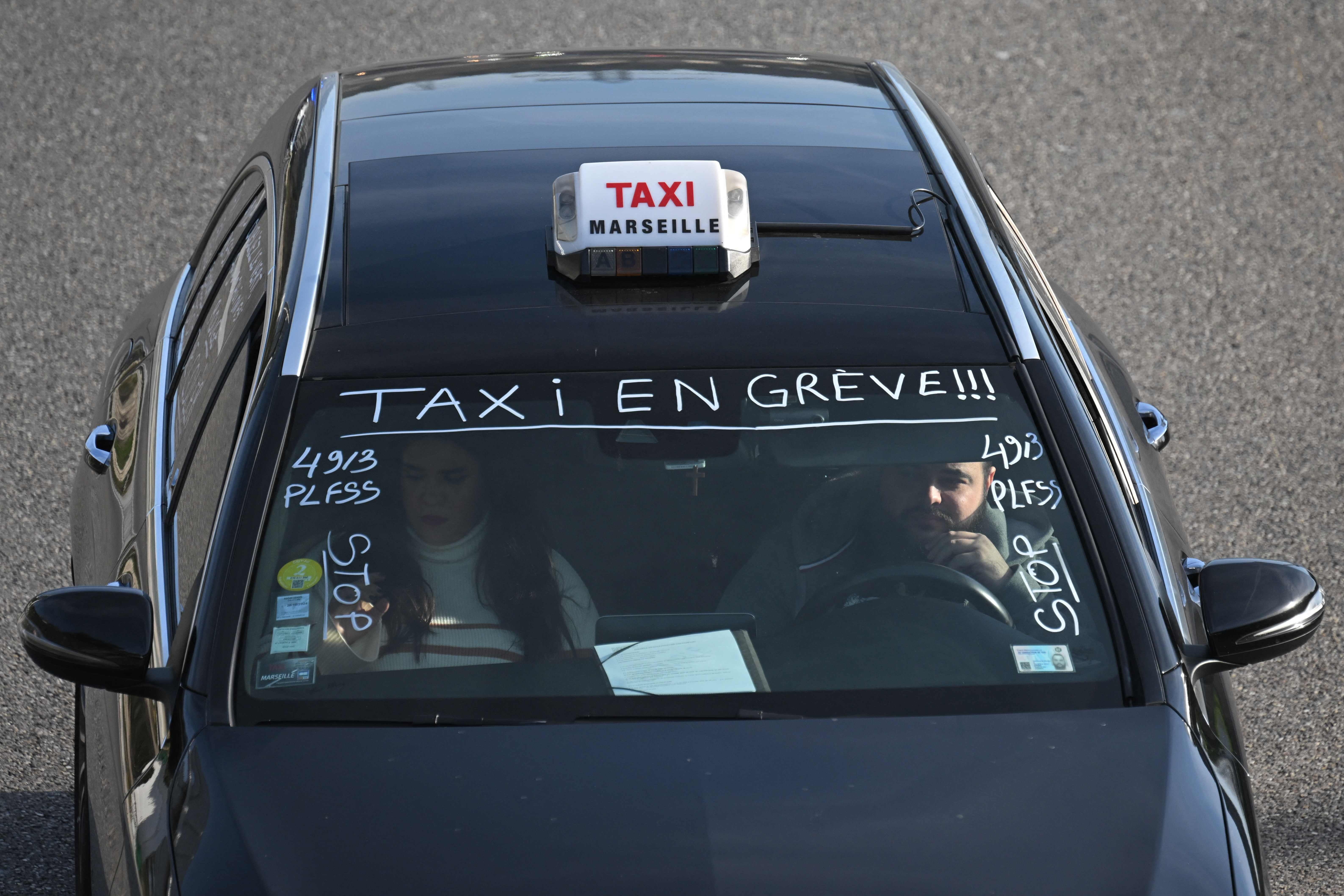 La protesta de los agricultores franceses en París, en imágenes