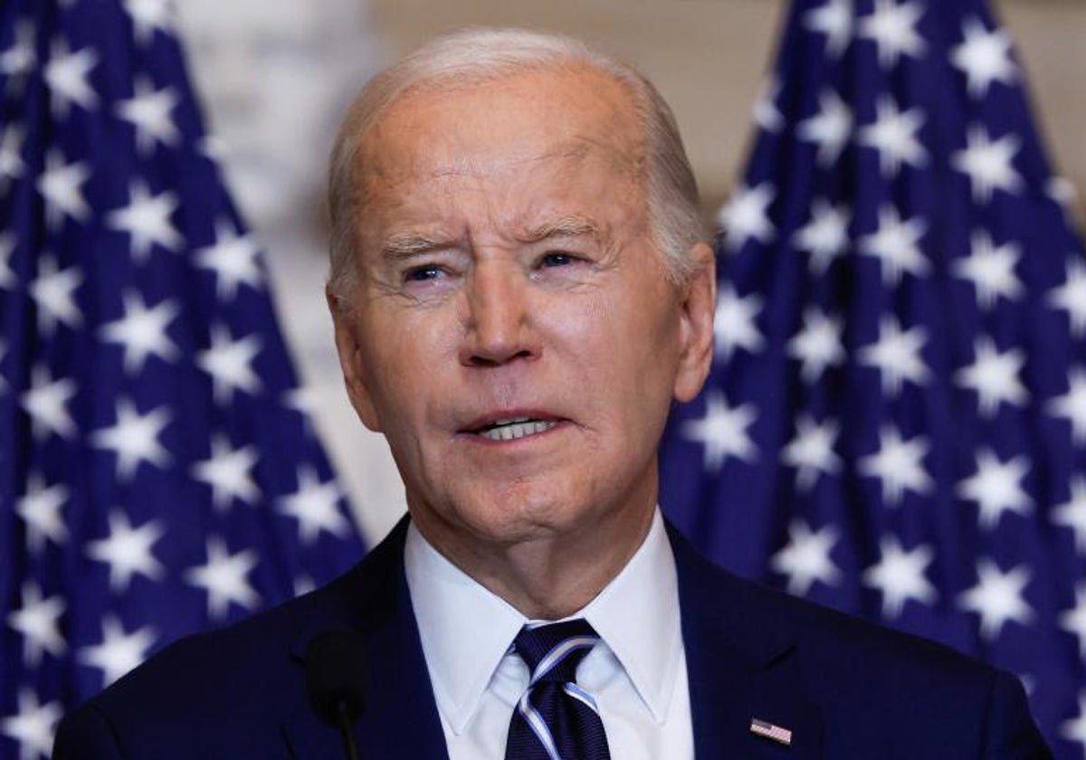 Joe Biden asiste al Desayuno Nacional de Oración anual en el Capitolio