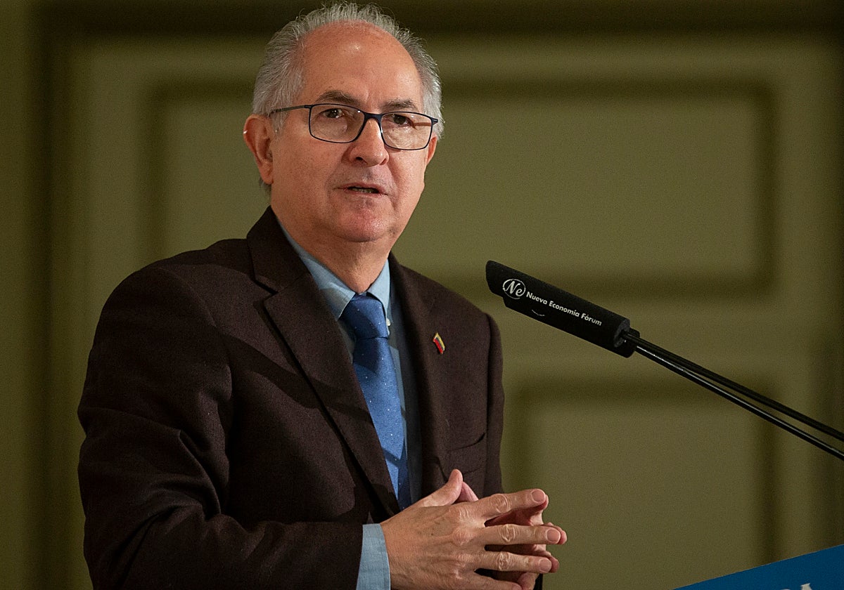 El opositor venezolano Antonio Ledezma