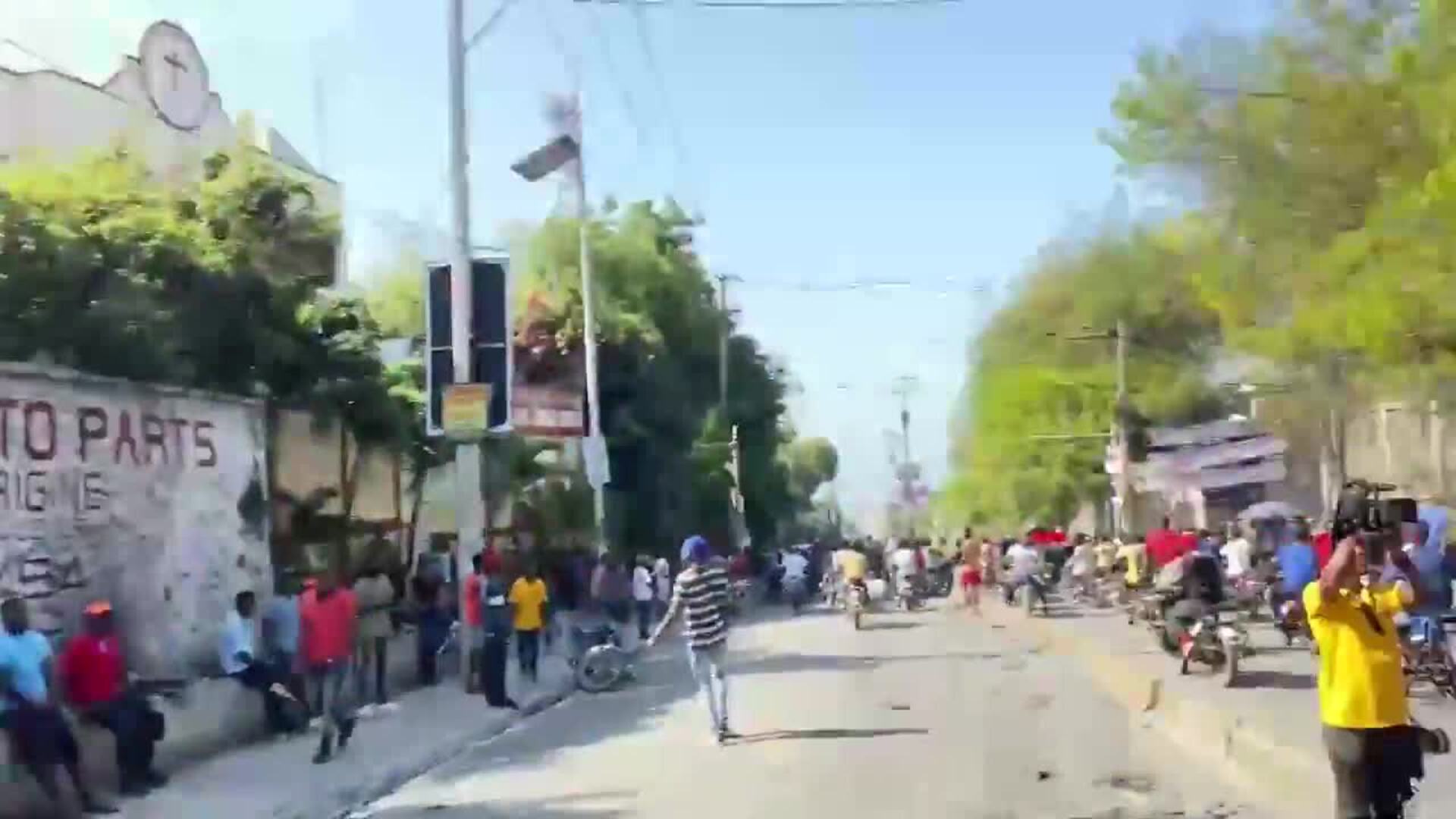 Se recrudecen manifestaciones antigubernamentales en Haití, que dejan al menos un herido