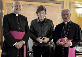 Milei, en Roma: «El Papa es el argentino más importante de la Historia»