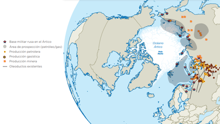 Cuestiones militares y energéticas en torno al Ártico