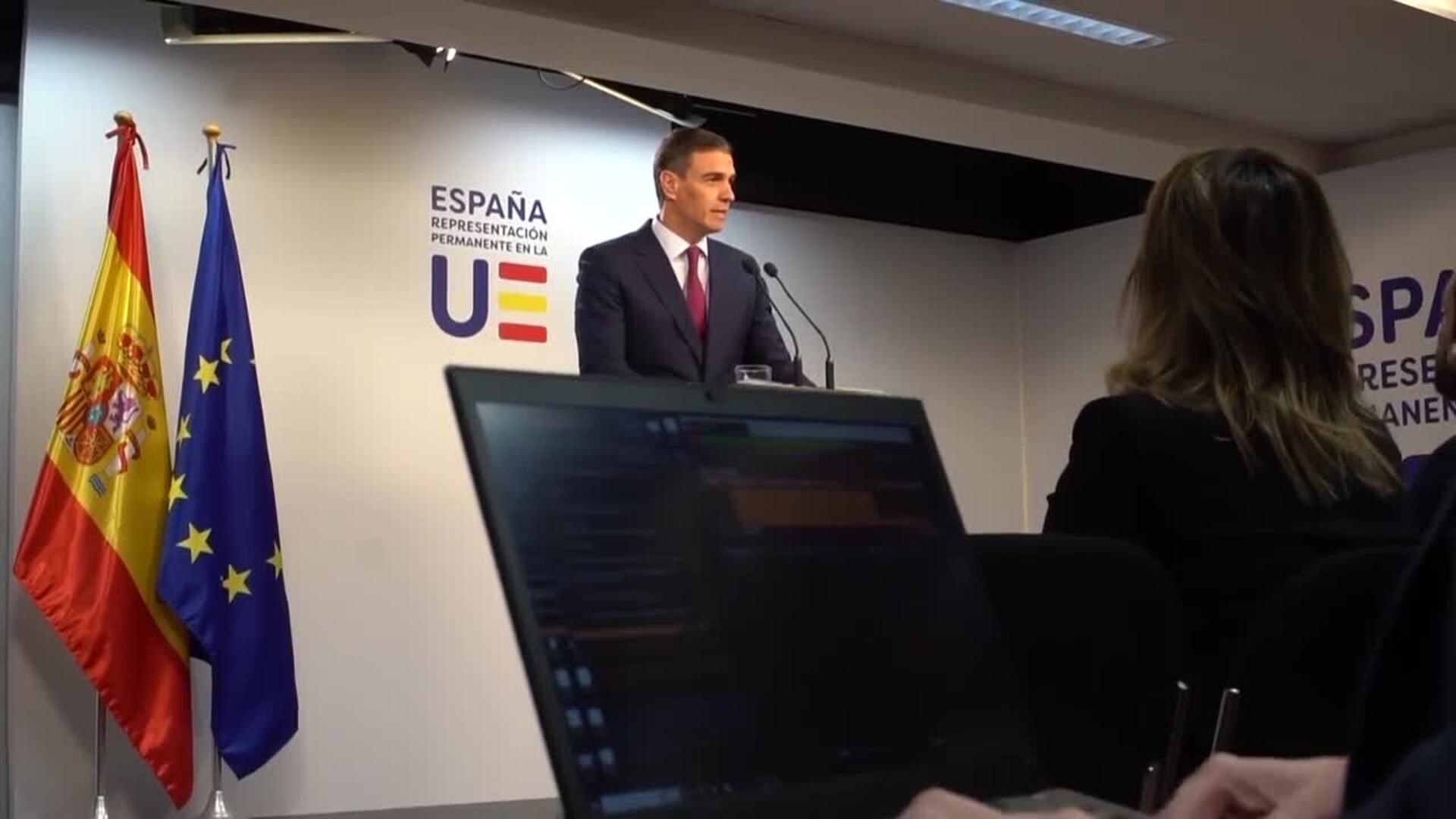 Sánchez pide a la Comisión Europea medidas contra Israel ante la situación en Gaza