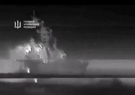 Ucrania asegura haber hundido un buque de guerra ruso en un ataque con lanchas no tripuladas