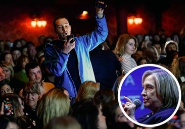 Activistas propalestinos boicotean un acto de Hillary Clinton en la Berlinale: «¡Alto el fuego en Oriente Próximo!»