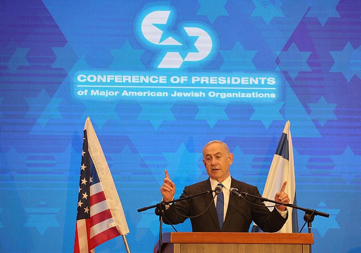 El primer ministro de Israel, Benjamin Netanyahu.