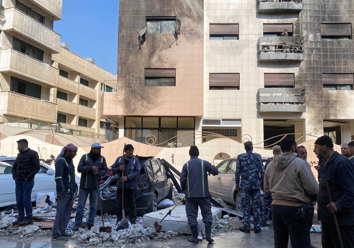 Dos Muertos Tras Un Bombardeo Israelí Contra Un Barrio De Damasco ...