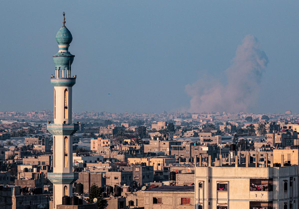 Bombardeos sobre Rafah, este domingo