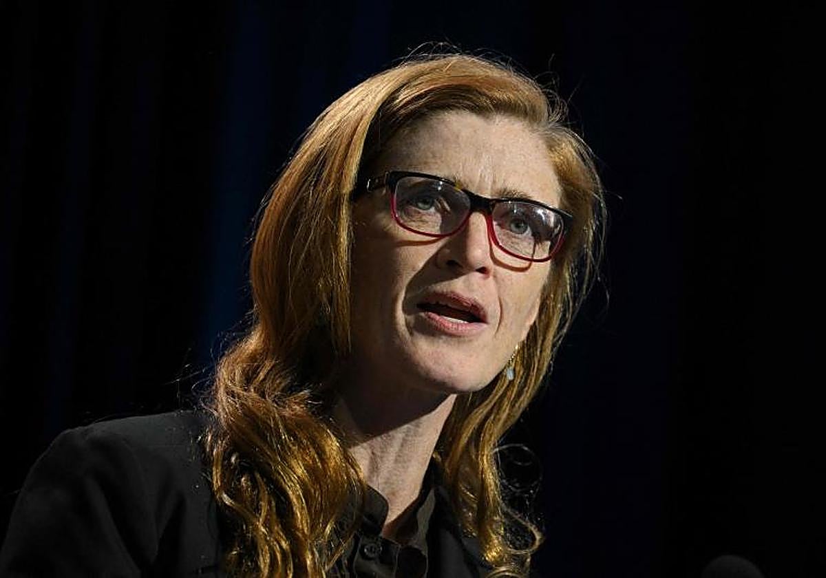 La administradora de la Usaid, Samantha Power