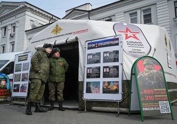 Ucrania denuncia que Rusia está reclutando mercenarios sirios
