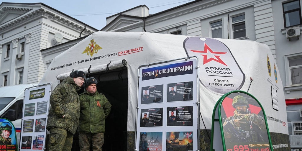 Ucrania denuncia que Rusia busca mercenarios sirios