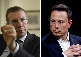 La respuesta en redes sociales del presidente de Letonia a Elon Musk sobre sus dudas sobre la existencia de la OTAN