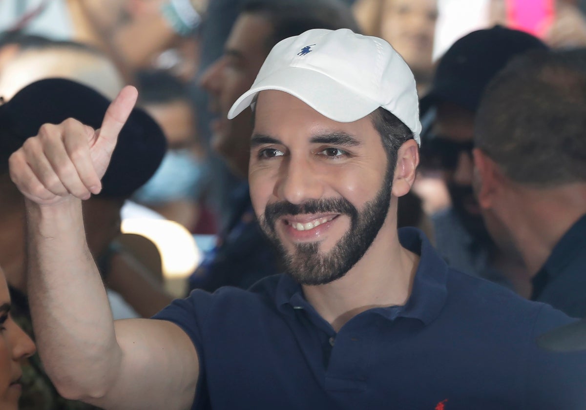 El presidente de El Salvador, Nayib Bukele, acaba de ser reelegido en el país centroamericano