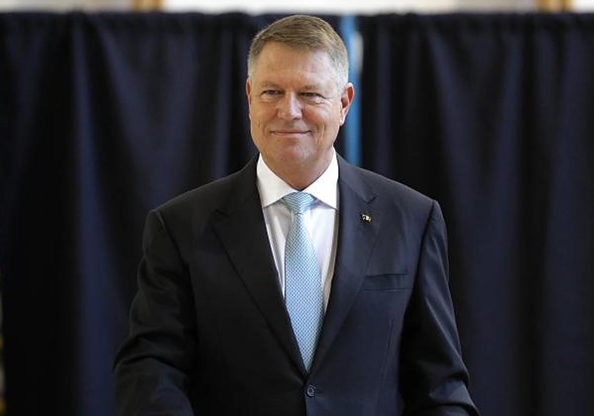 El presidente de Rumanía, Klaus Iohannis