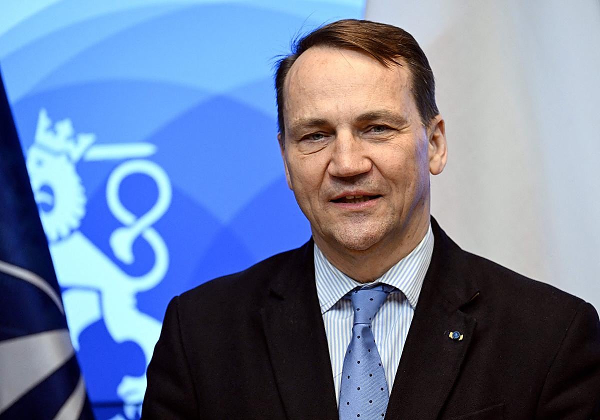 El ministro de Exteriores polaco, Radoslaw Sikorski.