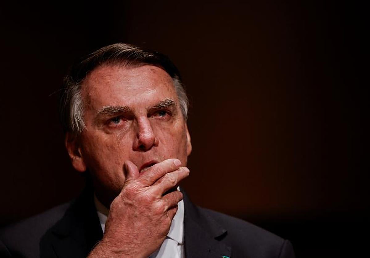 El expresidente de Brasil Jair Bolsonaro