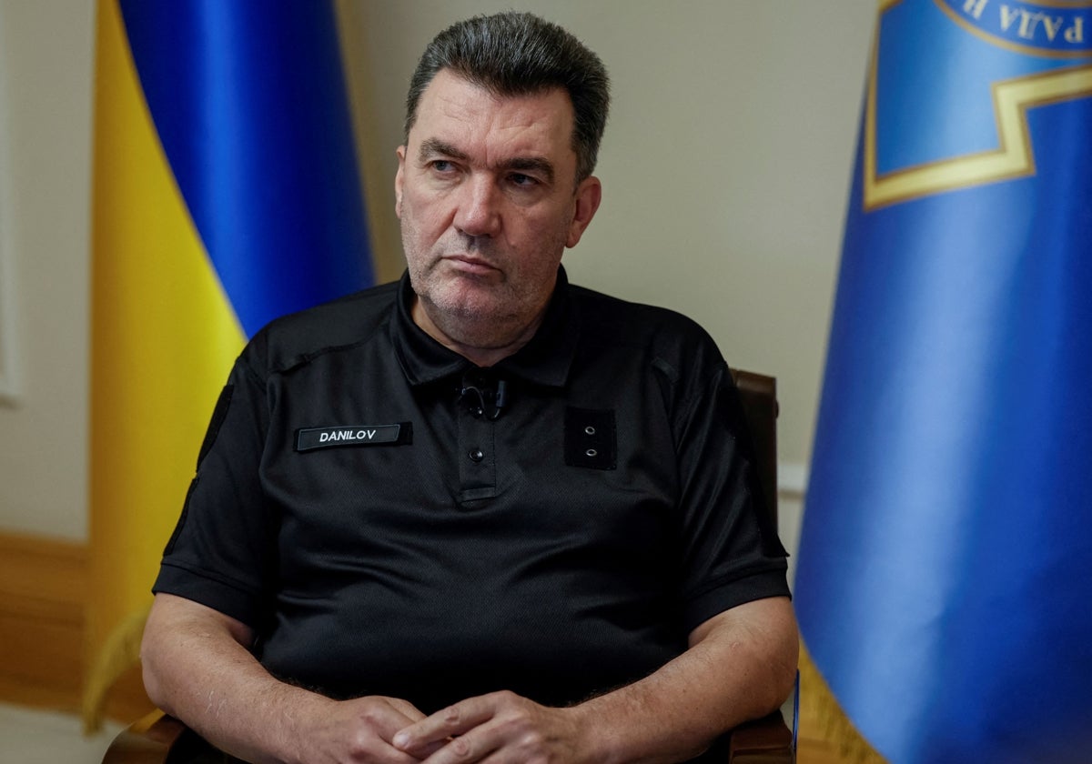 Oleksii Danilov ha sido relevado como secretario del Consejo de Seguridad Nacional y Defensa