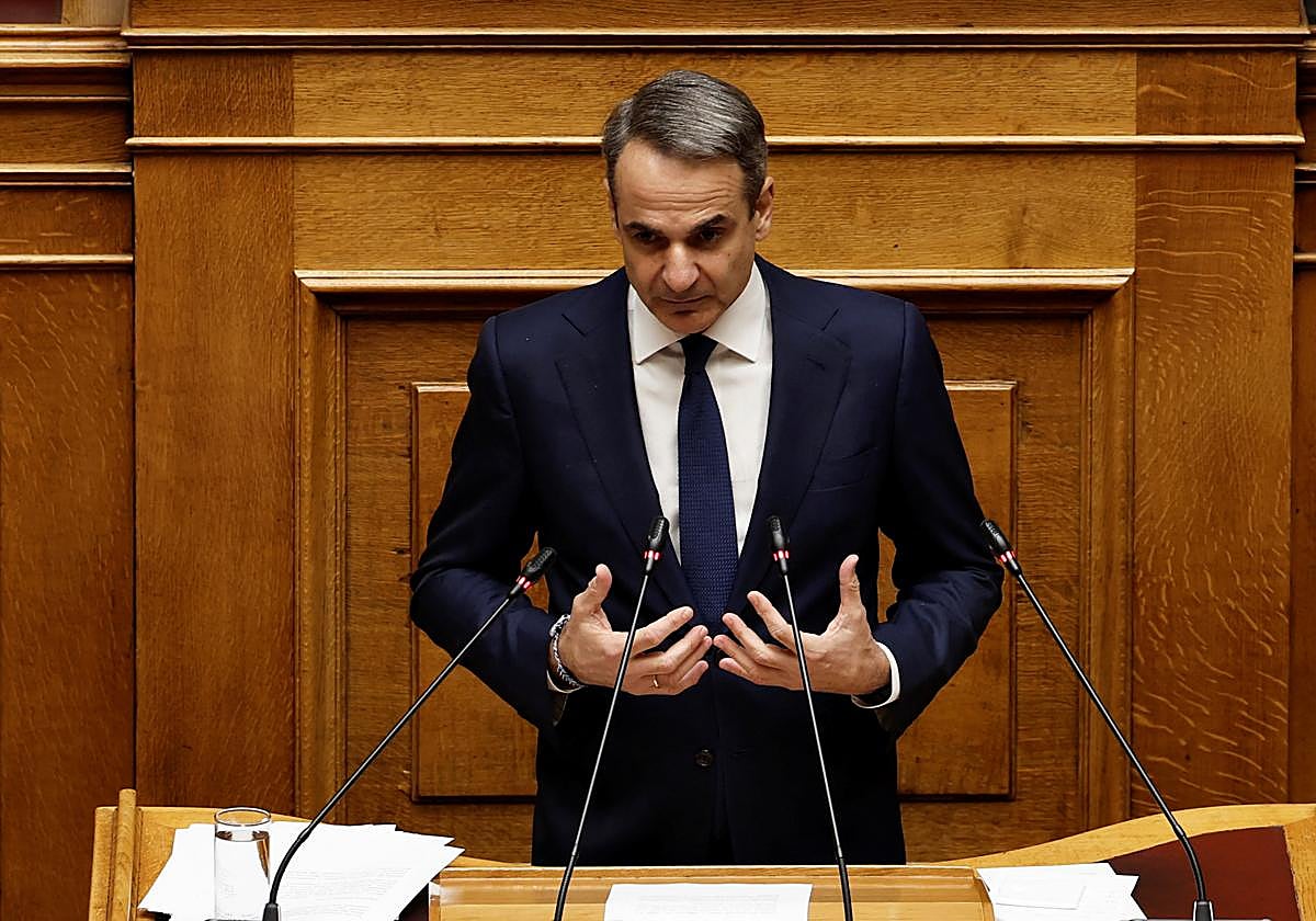 El primer ministro griego, Kyriakos Mitsotakis