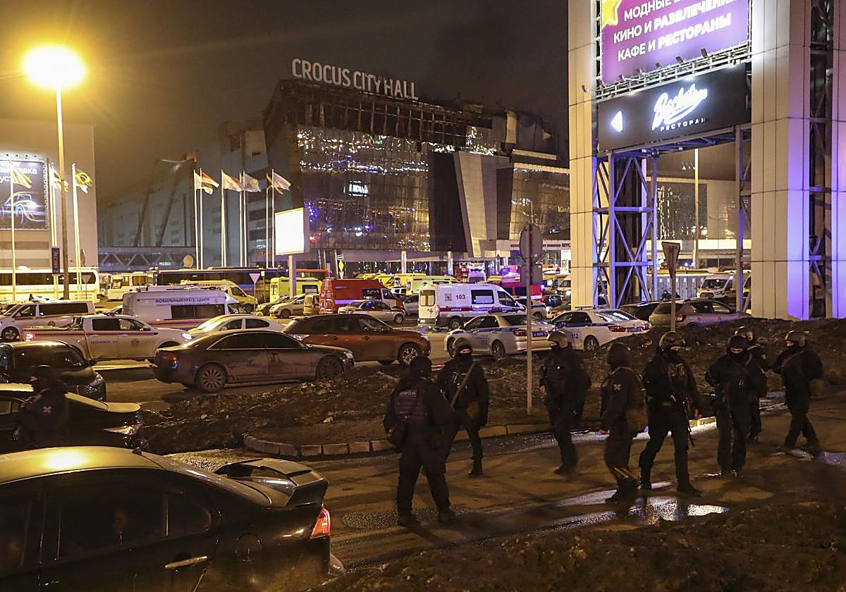 Imagen del lugar del atentado