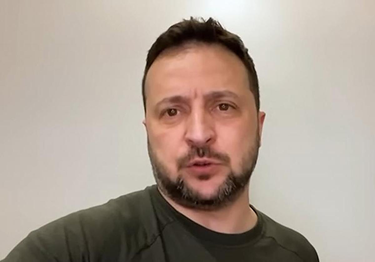 El presidente ucraniano, Volodímir Zeleneski