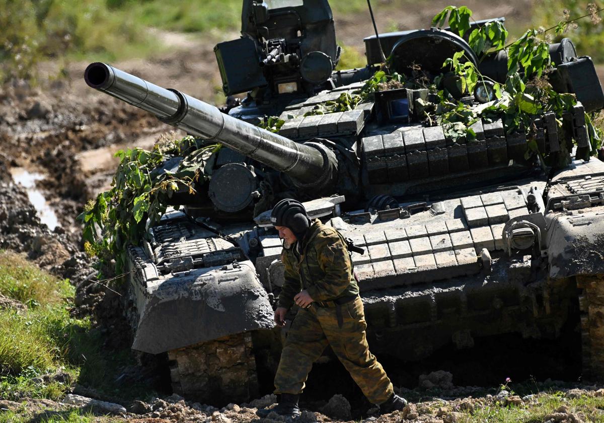 Tanque ruso T-80