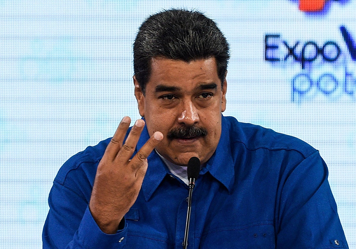 El presidente venezolano, Nicolás Maduro,