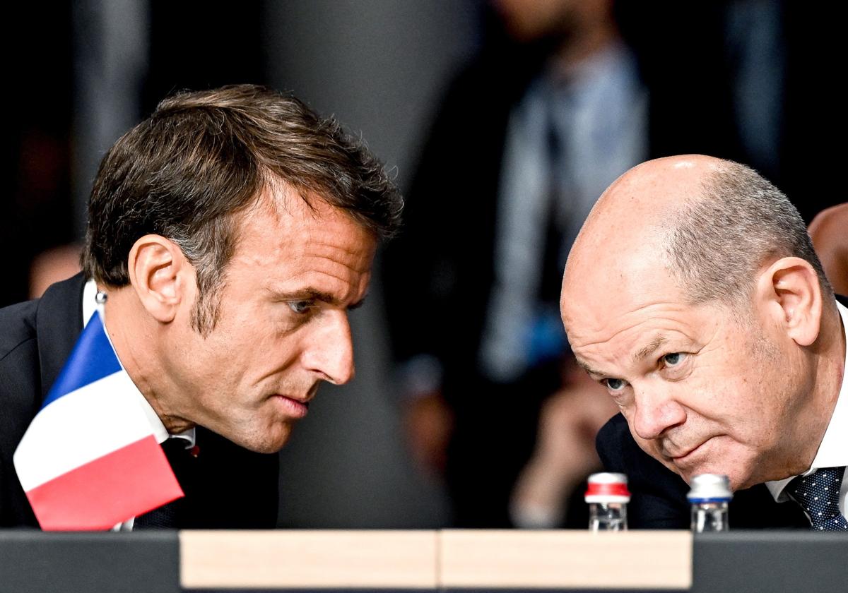 Macron y Scholz, en una foto de 2023