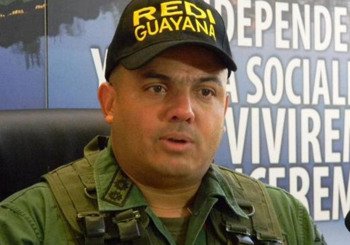 El general venezolano Clíver Alcalá