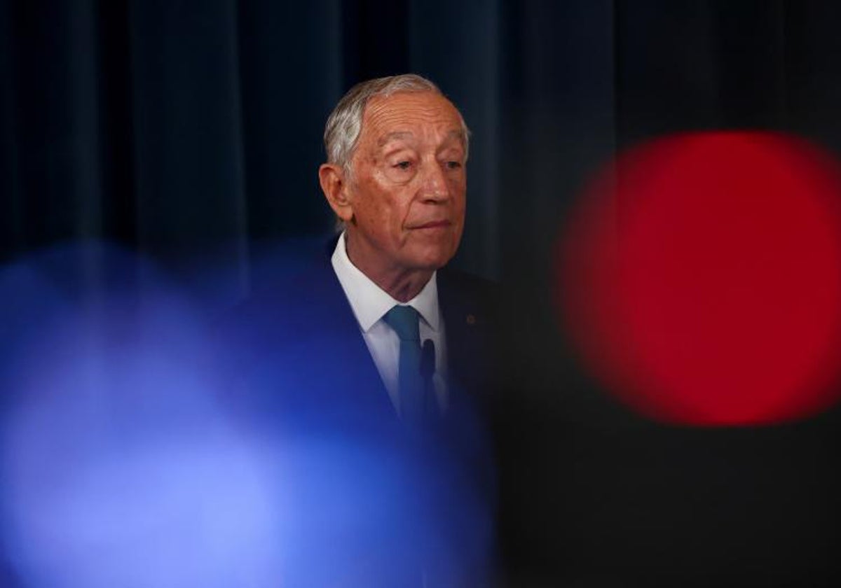El presidente de Portugal, Marcelo Rebelo de Sousa