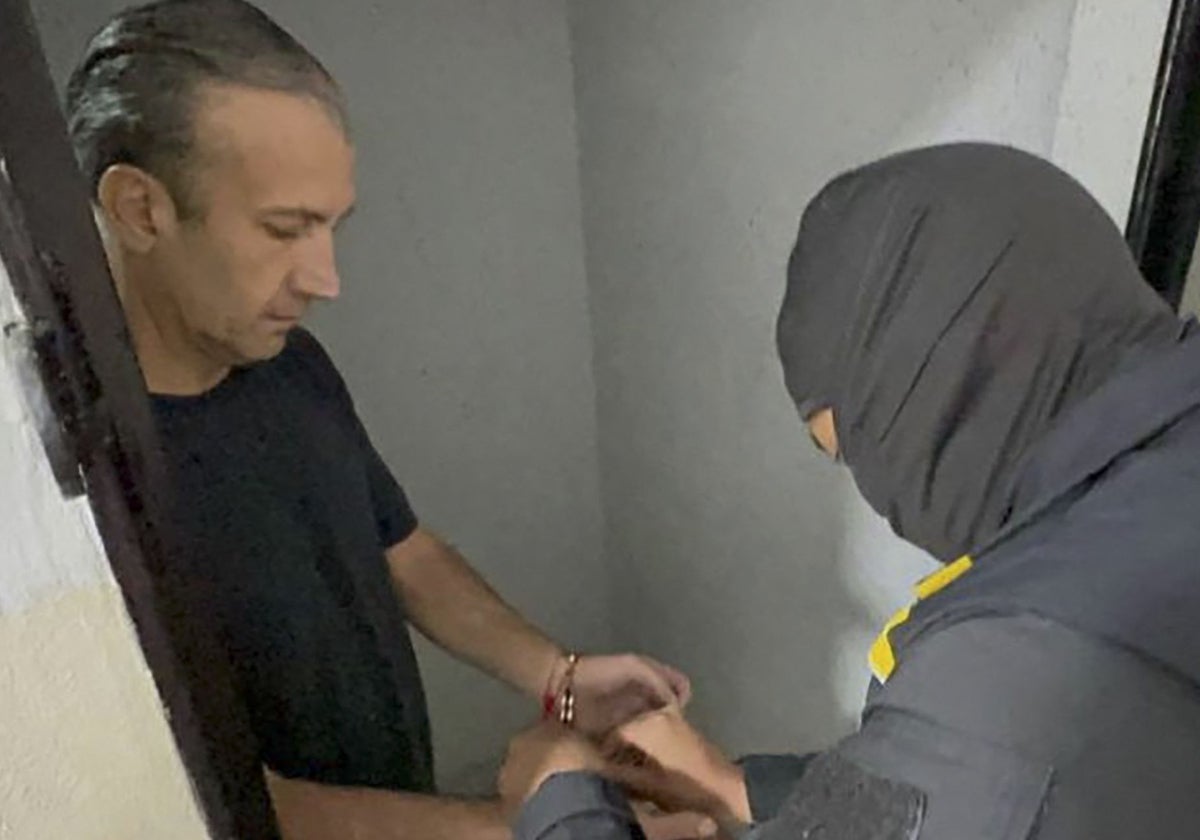 Momento de la detención de Tareck El Aissami