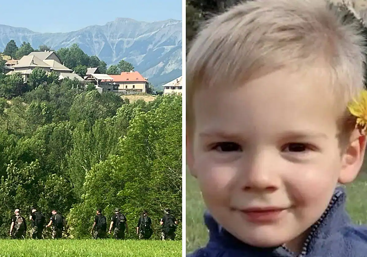 El pequeño Émile desapareció el 8 de julio de casa de sus abuelos