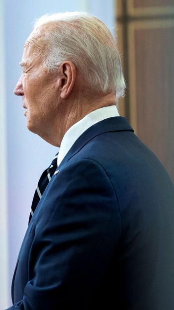 El presidente de los Estados Unidos, Biden