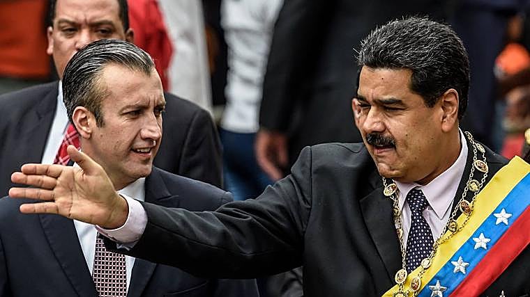 El Aisami, junto con Maduro en Venezuela