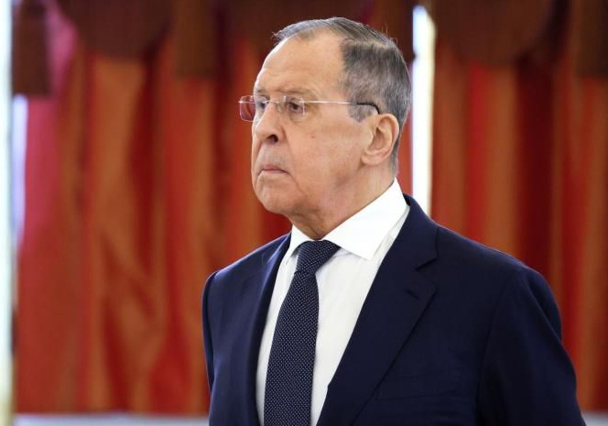 El ministro ruso de Exteriores SerguÉi Lavrov