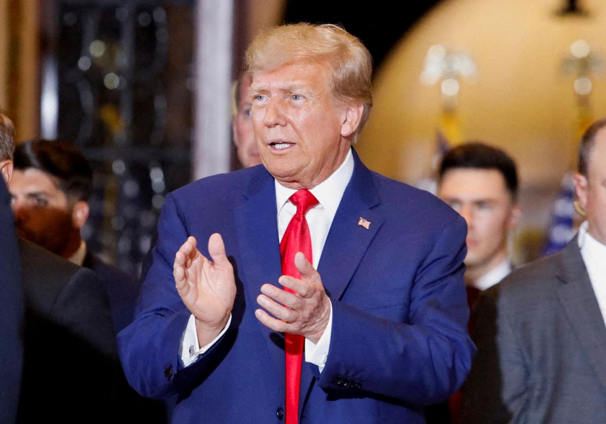 El expresidente de EE.UU. Donald Trump.