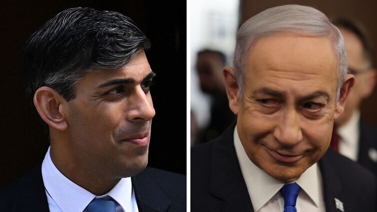 Rishi Sunak insta a Benjamín Netanyahu a mantener la calma tras el ataque de Irán