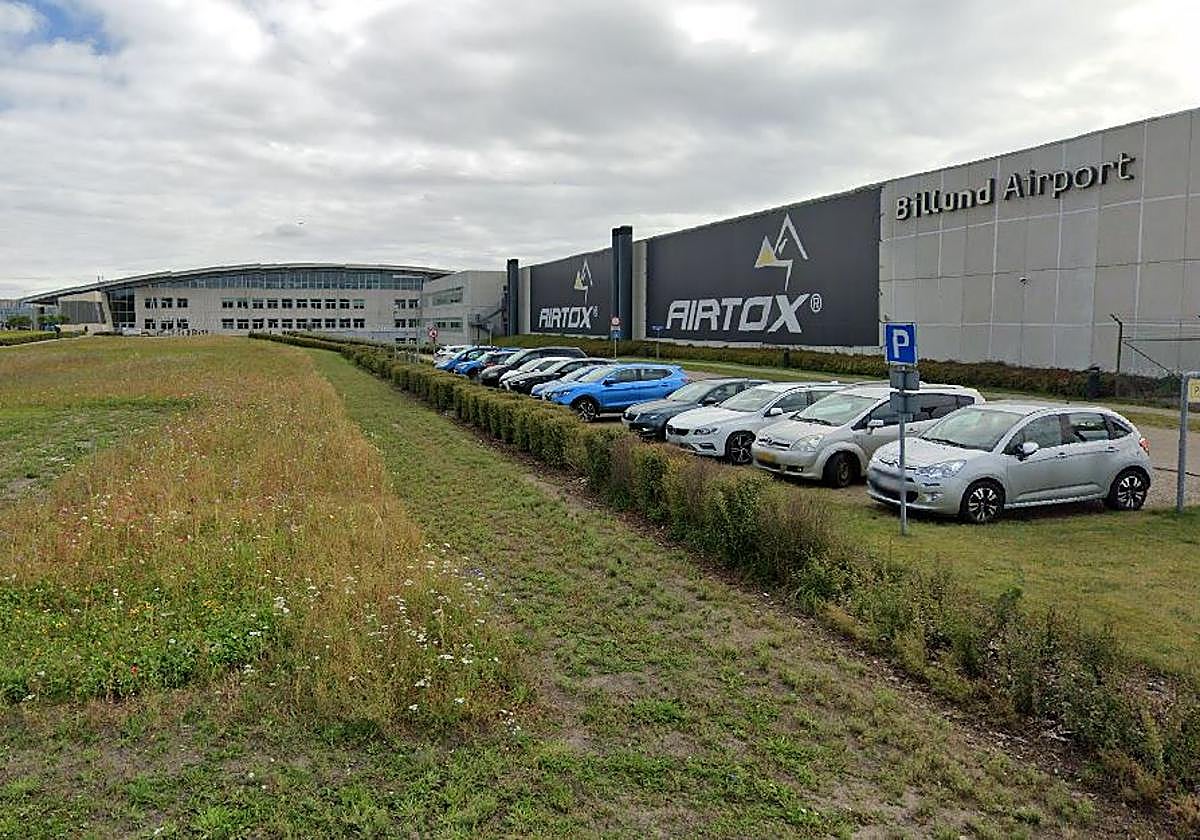 El aeropuerto de Billund, en Dinamarca
