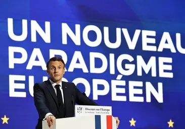 Macron entra en campaña: «Europa puede morir si no tomamos las medidas militares, económicas y culturales necesarias»