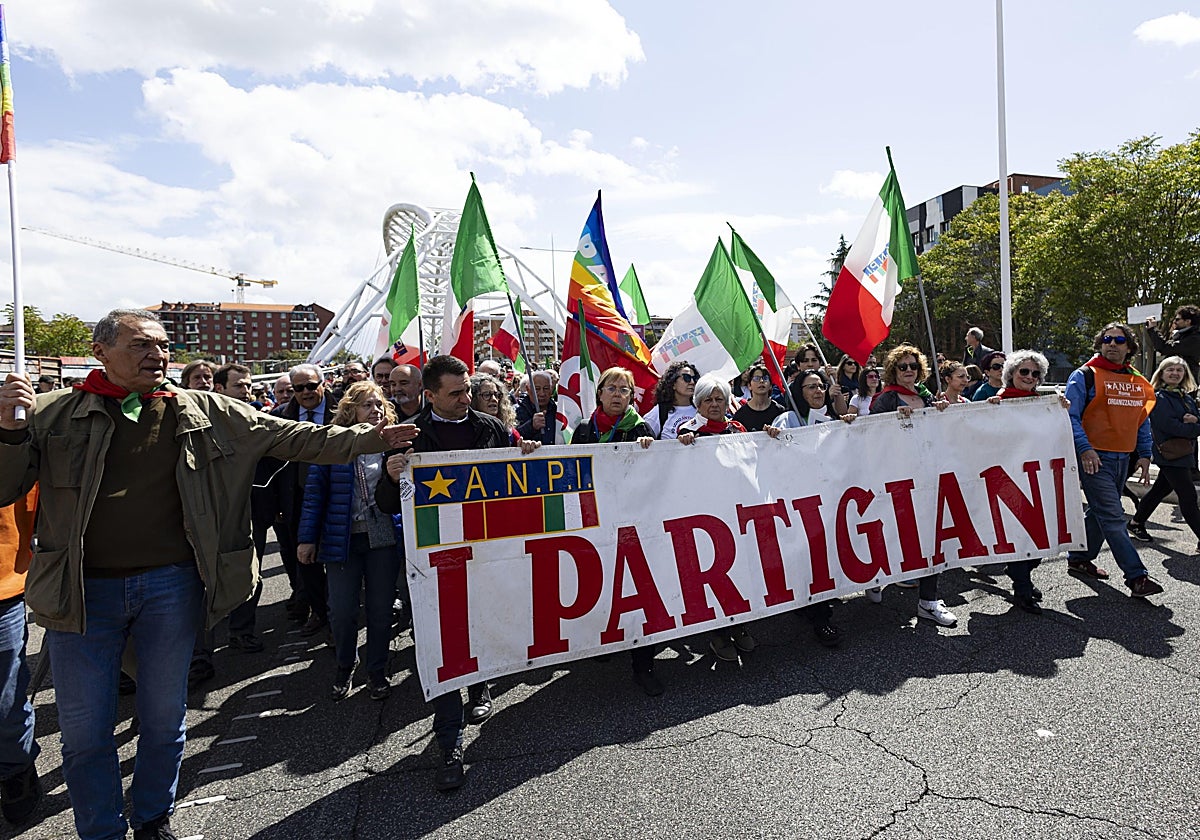 Conmemoración del 79° Día de la Liberación en Italia