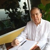 El candidato unitario de la oposición venezolana, Edmundo González, este jueves durante la entrevista con ABC